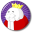 Badge The King Of Town Icon 32x32 png